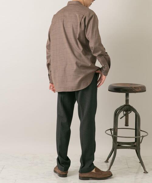 URBAN RESEARCH ROSSO MEN（アーバンリサーチロッソメン）の「『セットアップ対応』『XLサイズあり』クラシック2タックテーパードパンツ（その他パンツ・メンズ・ブラウン/ブラック/グレー系その他・MEDIUM/LARGE/X-LARGE）」の20枚目の写真