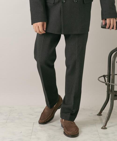 URBAN RESEARCH ROSSO MEN（アーバンリサーチロッソメン）の「『セットアップ対応』『XLサイズあり』クラシック2タックテーパードパンツ（その他パンツ・メンズ・ブラウン/ブラック/グレー系その他・MEDIUM/LARGE/X-LARGE）」の22枚目の写真