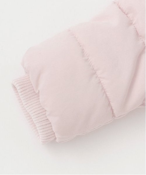 petit main（プティマイン）の「中綿リボンジャケット（ブルゾン・キッズ・ライトピンク/ライトベージュ/ネイビー・80ｃｍ/90cm/100cm/110cm/120cm/130cm）」の12枚目の写真