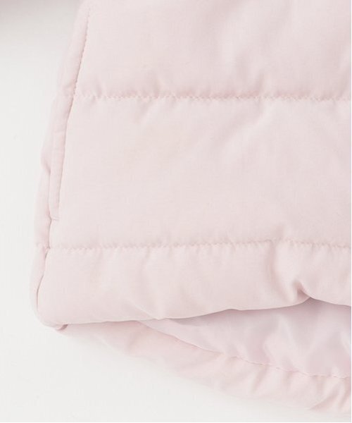 petit main（プティマイン）の「中綿リボンジャケット（ブルゾン・キッズ・ライトピンク/ライトベージュ/ネイビー・80ｃｍ/90cm/100cm/110cm/120cm/130cm）」の14枚目の写真