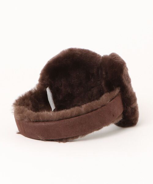 UGG アグ W SHEEPSKIN 張りつき EMBROIDERY EARMUFF