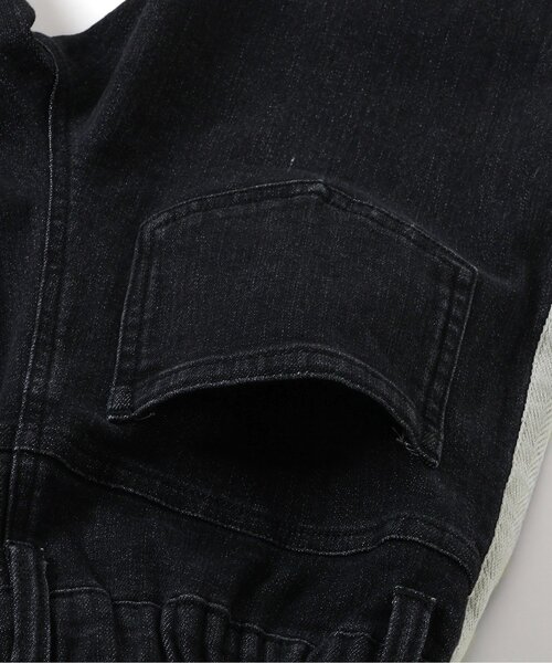 BREEZE(ブリーズ)の「【WEB限定】あったかラインワイドデニムパンツ(デニムパンツ・キッズ・ブラック・80/100/90/110/120/130/140/150)」の11枚目の写真