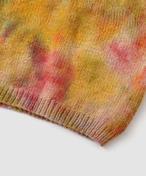 JOINT WORKS(ジョイントワークス)の「MacMahon Knitting Mills / マクマホンニッティングミルズ Crew Neck Knit-Tie Dye(ニット/セーター・メンズ・グリーン・FREE)」の5枚目の写真