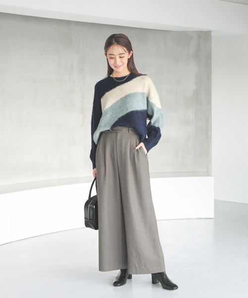 タックワイドパンツ　イシカワラボで購入 楽天市場】タックツイルワイドパンツ パンツ メンズ ボトムス 綿