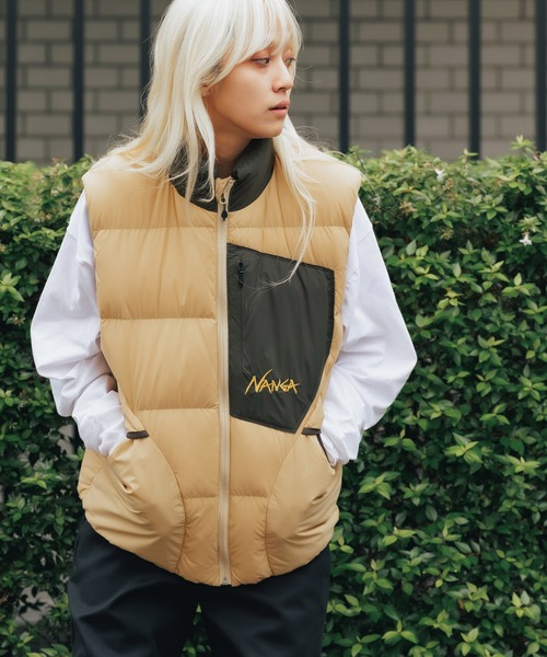 NANGA（ナンガ）の「NANGA/ナンガ MAZENO RIDGE VEST ダウンベスト