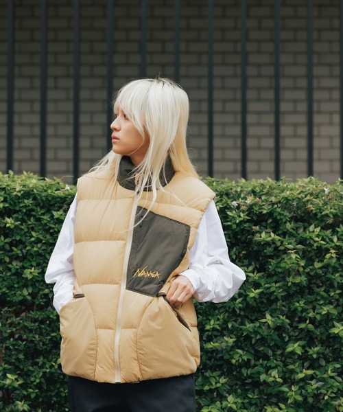 NANGA（ナンガ）の「NANGA/ナンガ MAZENO RIDGE VEST ダウンベスト