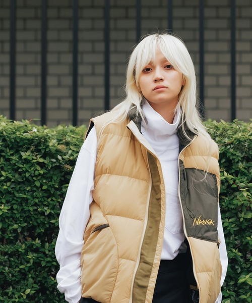 NANGA（ナンガ）の「NANGA/ナンガ MAZENO RIDGE VEST ダウンベスト