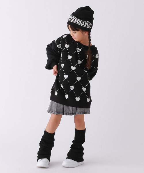 10C REPIPI（ジューシーレピピ）の「【10C REPIPI】2WAYフロントスウェット（スウェット・キッズ・ホワイト/ブラック・130cm/120cm/110cm）」の12枚目の写真