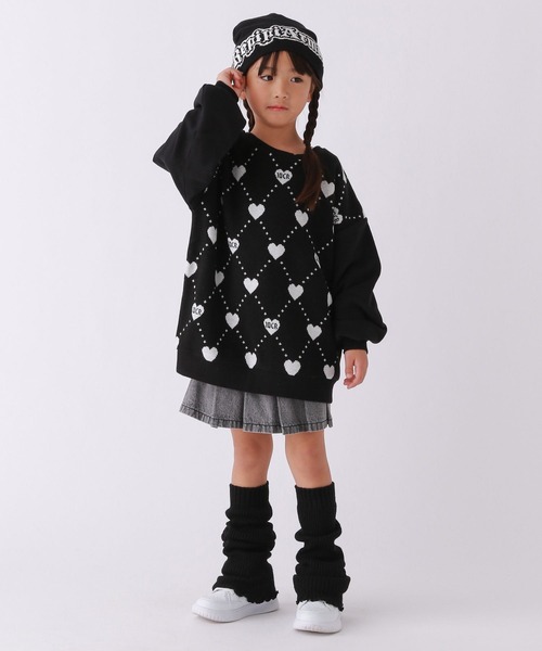 10C REPIPI（ジューシーレピピ）の「【10C REPIPI】2WAYフロントスウェット（スウェット・キッズ・ホワイト/ブラック・130cm/120cm/110cm）」の13枚目の写真