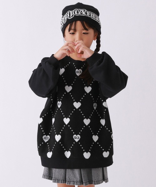 10C REPIPI（ジューシーレピピ）の「【10C REPIPI】2WAYフロントスウェット（スウェット・キッズ・ホワイト/ブラック・130cm/120cm/110cm）」の14枚目の写真