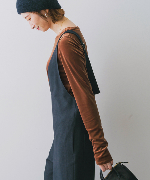 Spick & Span(スピックアンドスパン)の「ベロアロングスリーブプルオーバー(Tシャツ/カットソー・レディース・ブラウン系その他/ブラウン・FREE)」の12枚目の写真