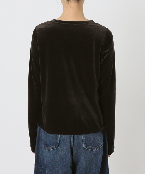 Spick & Span(スピックアンドスパン)の「ベロアロングスリーブプルオーバー(Tシャツ/カットソー・レディース・ブラウン系その他/ブラウン・FREE)」の17枚目の写真