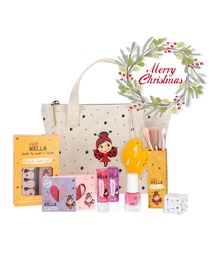 Miss Nella（ミスネラ）の「NEW【HOLIDAY SPECIAL】MISS NELLA NAIL&MAKE UP GIFT SET ＊ギフトラッピング付き＊　- 天然由来成分 -（コスメキット/ギフトセット・キッズ）」