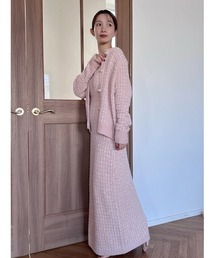 SNIDEL HOME（スナイデルホーム）の「ツイードワンピース（ルーム