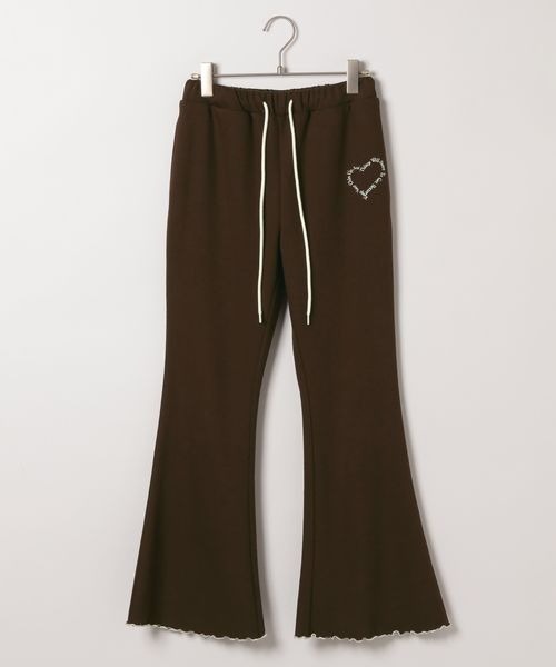 PBLIM（ページボーイリム）の「【PBLIM】ハートロゴフレアパンツ（その他パンツ・レディース・クリーム/ブラウン・FREE）」の16枚目の写真