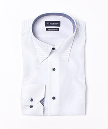 TOKYO SHIRTS | 超形態安定ノーアイロン スナップダウン 長袖ビジネスワイシャツ(ビジネスシャツ)