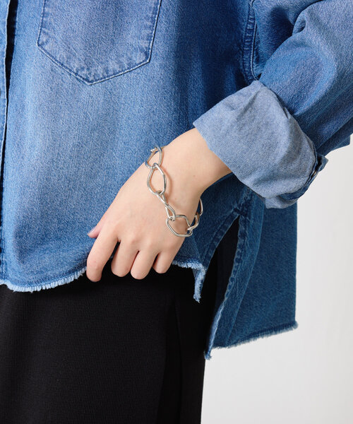 ボリュームチェーンブレスレット（ブレスレット）｜PAPILLONNER（パピヨネ）