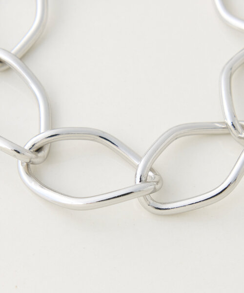 PAPILLONNER（パピヨネ）の「ボリュームチェーンブレスレット（ブレスレット・レディース・シルバー/ゴールド・FREE）」の7枚目の写真