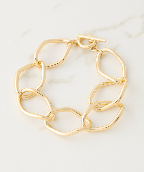 PAPILLONNER（パピヨネ）の「ボリュームチェーンブレスレット（ブレスレット・レディース・シルバー/ゴールド・FREE）」の11枚目の写真