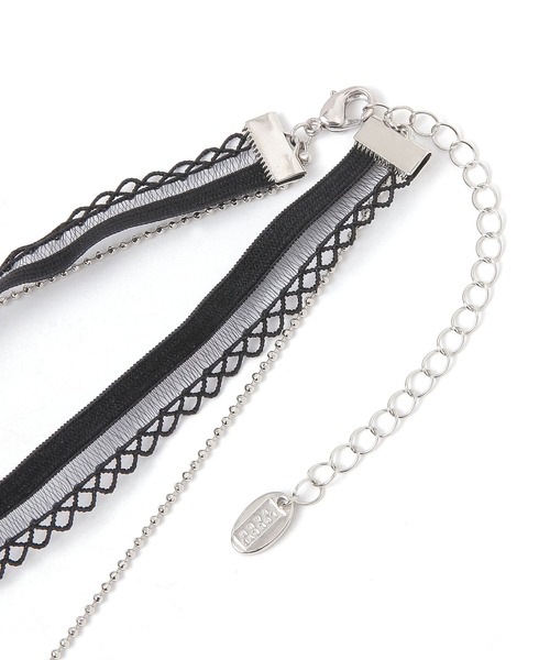 LOWRYS FARM（ローリーズファーム）の「レースチョーカー 283644（チョーカー・レディース・ブラック/ブラック系その他・FREE）」の8枚目の写真