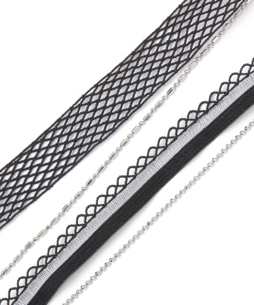 LOWRYS FARM（ローリーズファーム）の「レースチョーカー 283644（チョーカー・レディース・ブラック/ブラック系その他・FREE）」の7枚目の写真