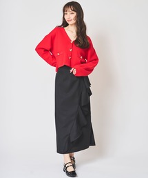 MANY WAYフリルスカート