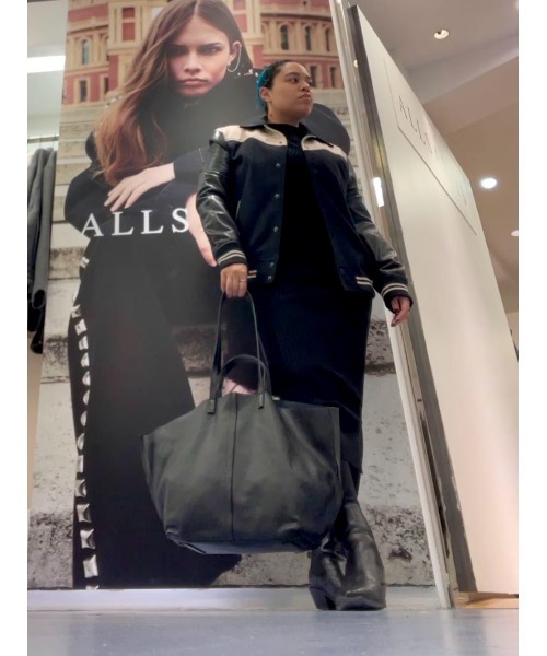 オールセインツ　ALLSAINTS プリーツスリップドレス　ミディ丈 1718021011_1000.jpg