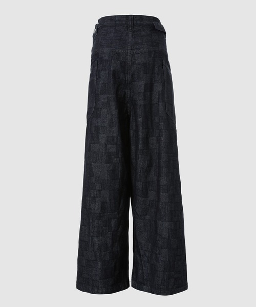 WRAP AZ DENIM WIDE PANTS（デニムパンツ）｜ANREALAGE