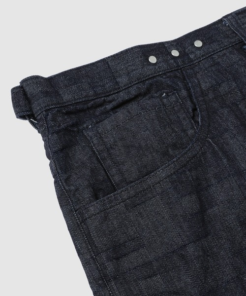 ANREALAGE(アンリアレイジ)の「WRAP AZ DENIM WIDE PANTS(デニムパンツ・メンズ・インディゴブルー・48)」の6枚目の写真