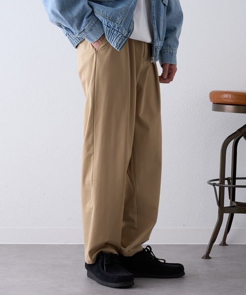 CIAOPANIC TYPY（チャオパニックティピー）の「ポンチテーパードスラックスパンツ（スラックス・メンズ・ネイビー/グレー/ブラック/ベージュ・SMALL/LARGE/MEDIUM）」の12枚目の写真