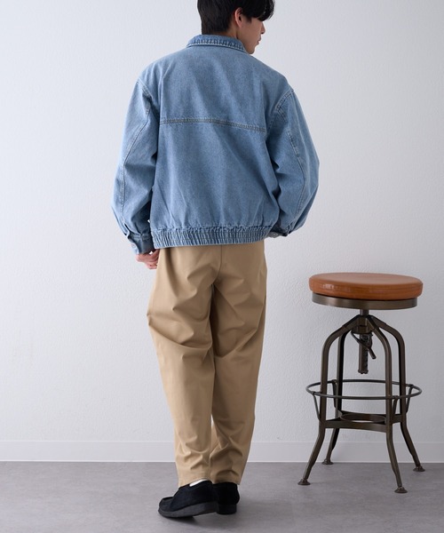 CIAOPANIC TYPY（チャオパニックティピー）の「ポンチテーパードスラックスパンツ（スラックス・メンズ・ネイビー/グレー/ブラック/ベージュ・SMALL/LARGE/MEDIUM）」の15枚目の写真