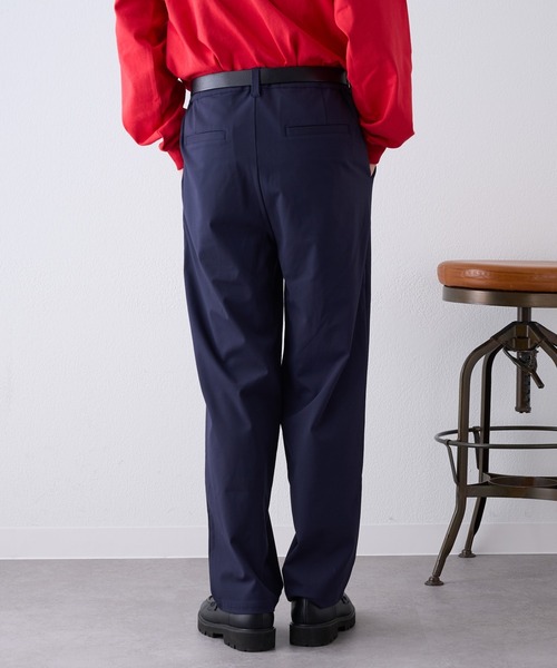 CIAOPANIC TYPY（チャオパニックティピー）の「ポンチテーパードスラックスパンツ（スラックス・メンズ・ネイビー/グレー/ブラック/ベージュ・SMALL/LARGE/MEDIUM）」の19枚目の写真