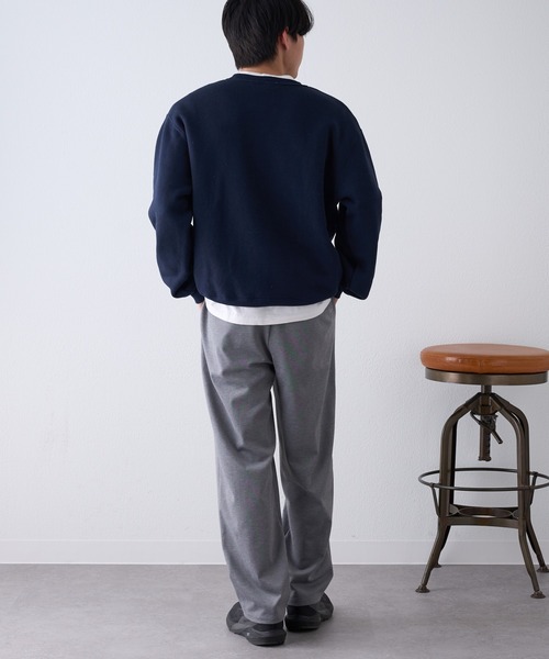 CIAOPANIC TYPY（チャオパニックティピー）の「ポンチテーパードスラックスパンツ（スラックス・メンズ・ネイビー/グレー/ブラック/ベージュ・SMALL/LARGE/MEDIUM）」の9枚目の写真