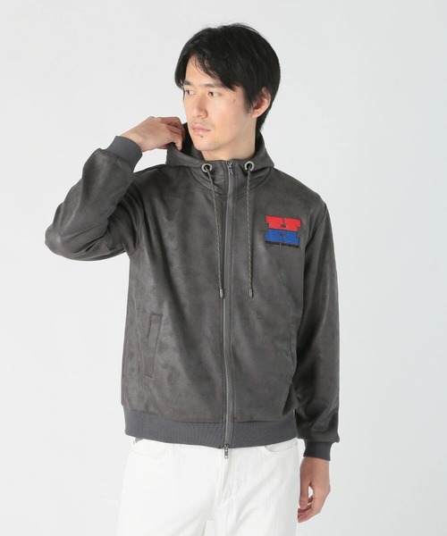 MEN'S BIGI（メンズビギ）の「【HONDA / ホンダ】別注 ビンテージライクフェイクスウェードパーカー（パーカー・メンズ・ブラウン/チャコールグレー・02/03）」の17枚目の写真