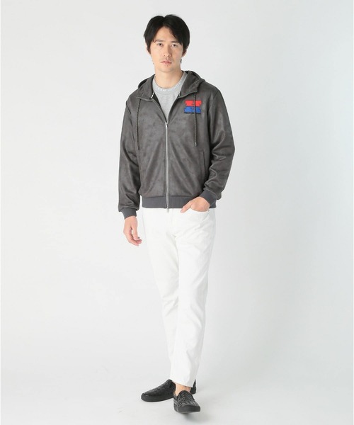 MEN'S BIGI（メンズビギ）の「【HONDA / ホンダ】別注 ビンテージライクフェイクスウェードパーカー（パーカー・メンズ・ブラウン/チャコールグレー・02/03）」の20枚目の写真