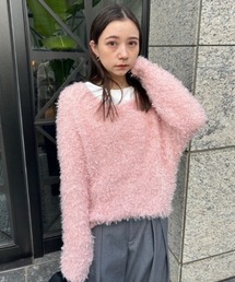 SNIDEL - 【新品】SNIDELニット(ピンク) スナイデル snidel NEW YEAR'S SPECIAL ITEM オフショルミニ