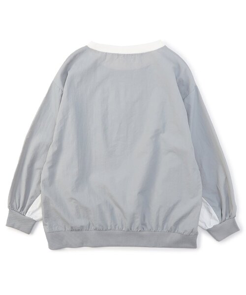 algy（アルジー）の「シャカシャカBIGロンT（Tシャツ/カットソー・キッズ・ネイビー/グレー/オフホワイト・XX-SMALL/X-SMALL/MEDIUM/SMALL）」の10枚目の写真