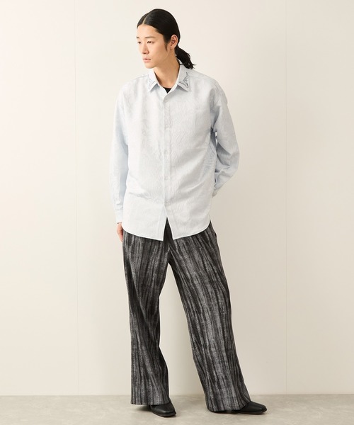 JUNRED(ジュンレッド)の「ペイズリージャガードシャツ(シャツ/ブラウス・メンズ・ブラック/ホワイト系その他/ブルー系その他6・S/M/L)」の13枚目の写真