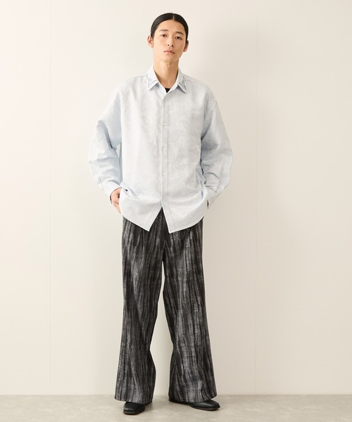 JUNRED(ジュンレッド)の「ペイズリージャガードシャツ(シャツ/ブラウス・メンズ・ブラック/ホワイト系その他/ブルー系その他6・S/M/L)」の12枚目の写真