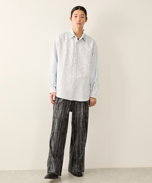 JUNRED(ジュンレッド)の「ペイズリージャガードシャツ(シャツ/ブラウス・メンズ・ブラック/ホワイト系その他/ブルー系その他6・S/M/L)」の10枚目の写真