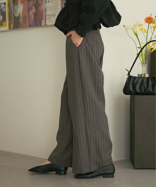 loin nuit パンプス ankle chain square pumps/アンクルチェーン