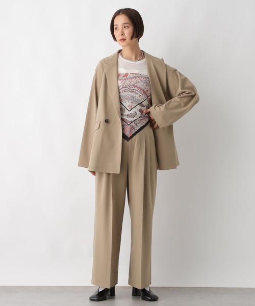 LEPSIM（レプシィム）の「スクエアスカーフ　303226（バンダナ/スカーフ・レディース・グリーン/ブラック/ライトピンク/ブラウン系その他/ブラック系その他/イエロー系その他/レッド系その他・ONE SIZE）」の8枚目の写真