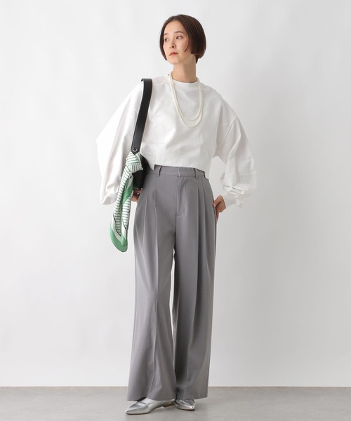 LEPSIM（レプシィム）の「スクエアスカーフ　303226（バンダナ/スカーフ・レディース・グリーン/ブラック/ライトピンク/ブラウン系その他/ブラック系その他/イエロー系その他/レッド系その他・ONE SIZE）」の14枚目の写真