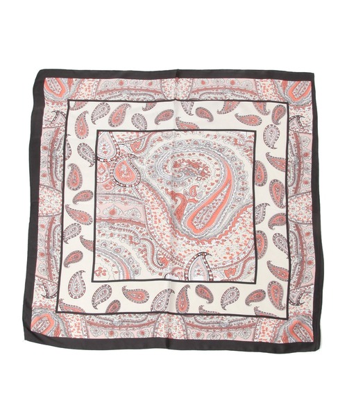 LEPSIM（レプシィム）の「スクエアスカーフ　303226（バンダナ/スカーフ・レディース・グリーン/ブラック/ライトピンク/ブラウン系その他/ブラック系その他/イエロー系その他/レッド系その他・ONE SIZE）」の20枚目の写真