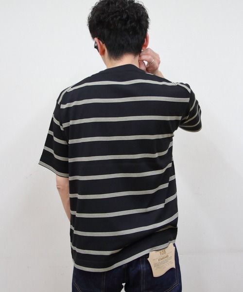 RYE TENDER/ライテンダー センターティー CENTRE TEE STRIPE（T