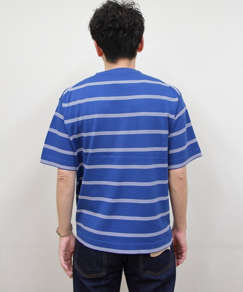 RYE TENDER/ライテンダー センターティー CENTRE TEE STRIPE（T