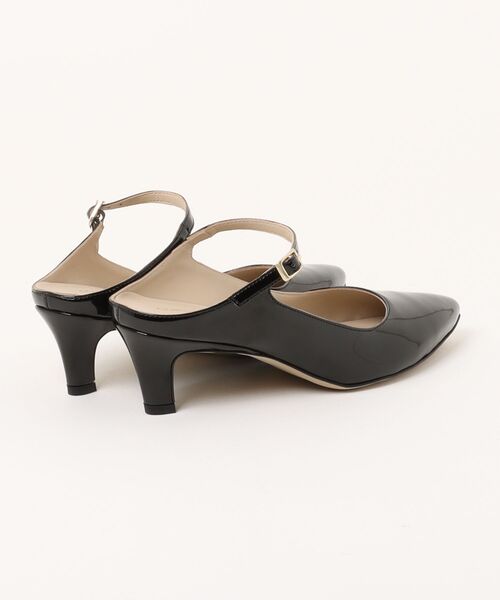 CORSO ROMA，9（コルソローマ）の「【CORSO ROMA,9/コルソローマ9】アンクルストラップパンプス（パンプス・レディース・シルバー/ブラック・37/39/36/38）」の5枚目の写真