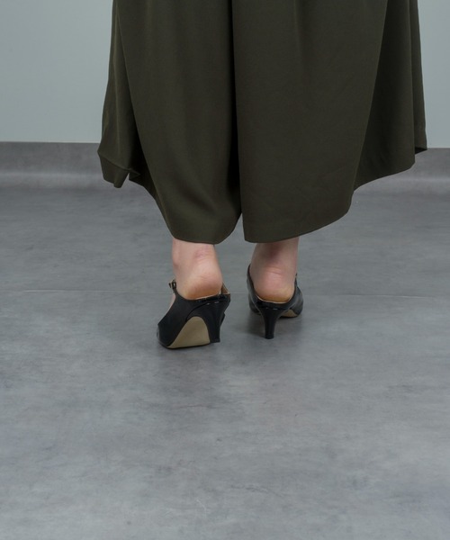 CORSO ROMA，9（コルソローマ）の「【CORSO ROMA,9/コルソローマ9】アンクルストラップパンプス（パンプス・レディース・シルバー/ブラック・37/39/36/38）」の22枚目の写真