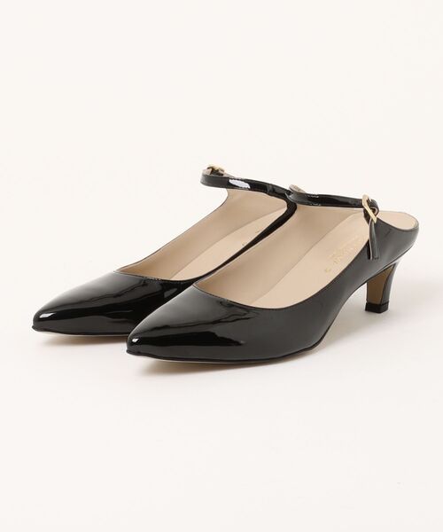 CORSO ROMA，9（コルソローマ）の「【CORSO ROMA,9/コルソローマ9】アンクルストラップパンプス（パンプス・レディース・シルバー/ブラック・37/39/36/38）」の7枚目の写真