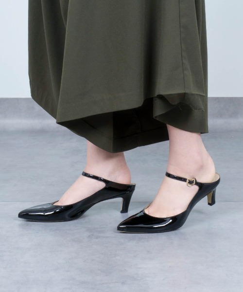 CORSO ROMA，9（コルソローマ）の「【CORSO ROMA,9/コルソローマ9】アンクルストラップパンプス（パンプス・レディース・シルバー/ブラック・37/39/36/38）」の9枚目の写真
